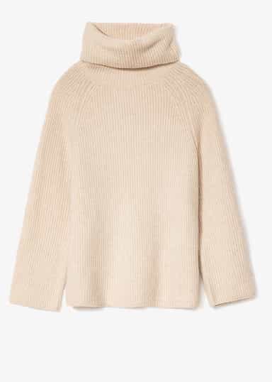 TORA Beige neulepusero - Beige 1 - Indiska