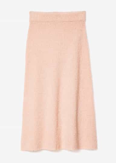 OLIVIA Rosa strikket skjørt - Rosa 1 - Indiska