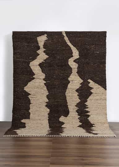 Nora Handvävd matta 200x300 - Beige 3 - Indiska