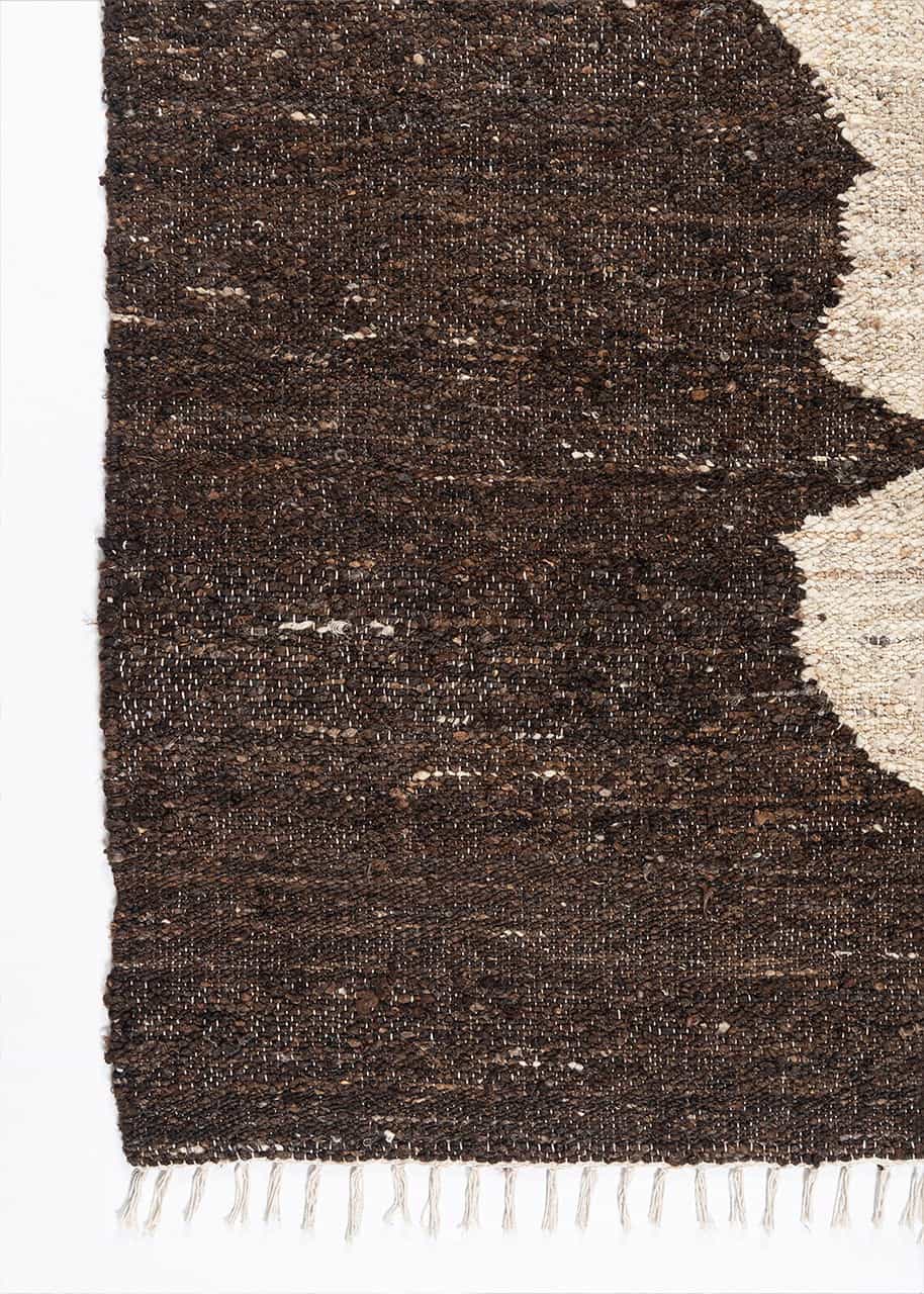 Nora Handvävd matta 200x300 - Beige 7 - Indiska