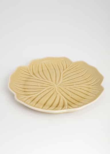 FLOWER Blomformad tallrik - Beige 1 - Indiska
