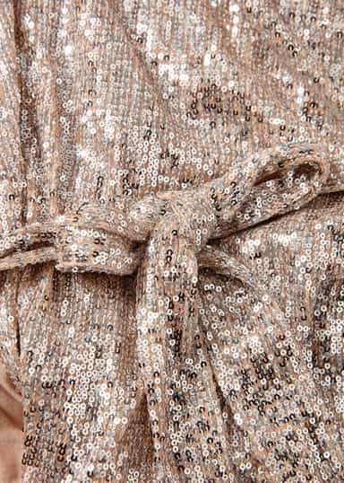 DAYNA Paljettblazer - Beige 6 - Indiska