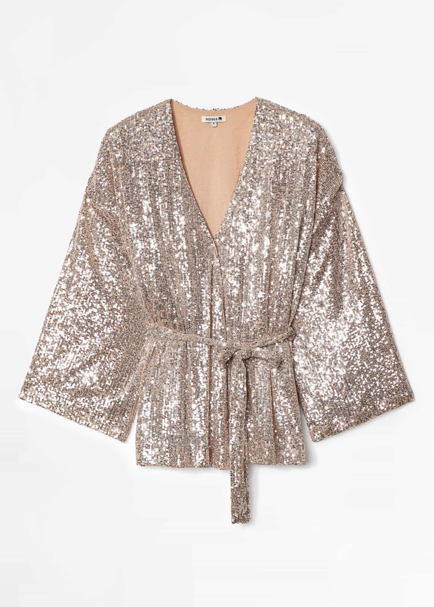 DAYNA Paljettblazer - Beige 5 - Indiska