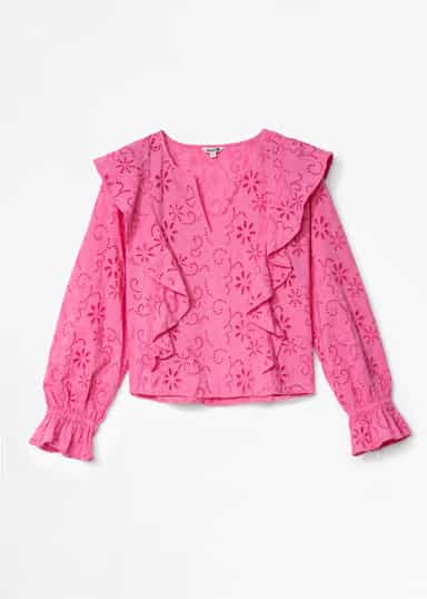 SHIFFLEY Rosa bomullsblus - Rosa 6 - Indiska