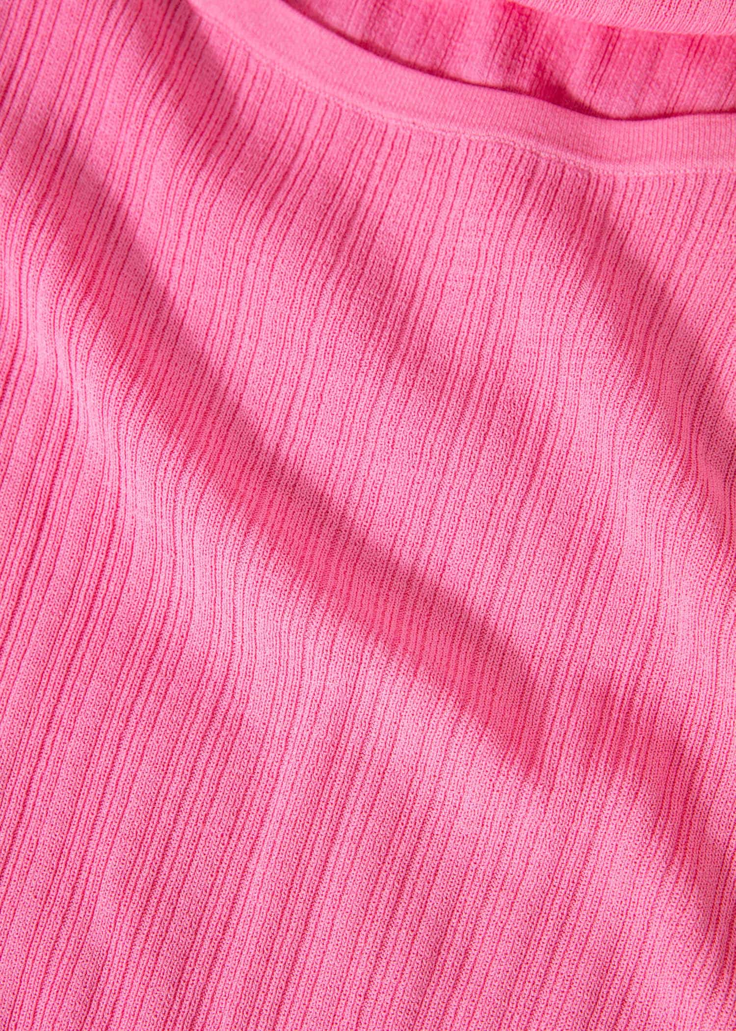 Khali Ribbad rosa klänning - Rosa 7 - Indiska