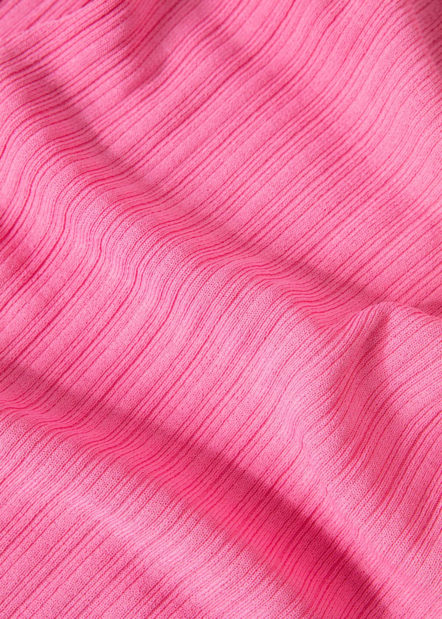 Khali Ribbad rosa klänning - Rosa 8 - Indiska