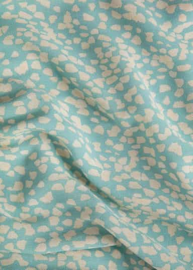 AMBER Pitkä kuviollinen mekko - Sininen 7 - Indiska