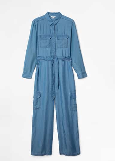 ISLA Blå jumpsuit - Blå 2 - Indiska