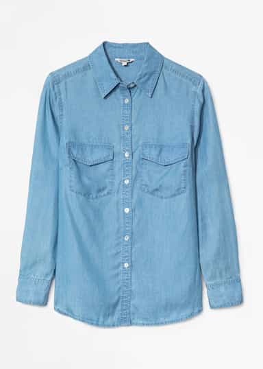 KIENNA Paita Tencel Lyocell -materiaalista - Sininen 1 - Indiska