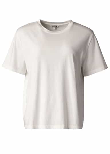 Heather Vit t-shirt i bomull - Vit 1 - Indiska