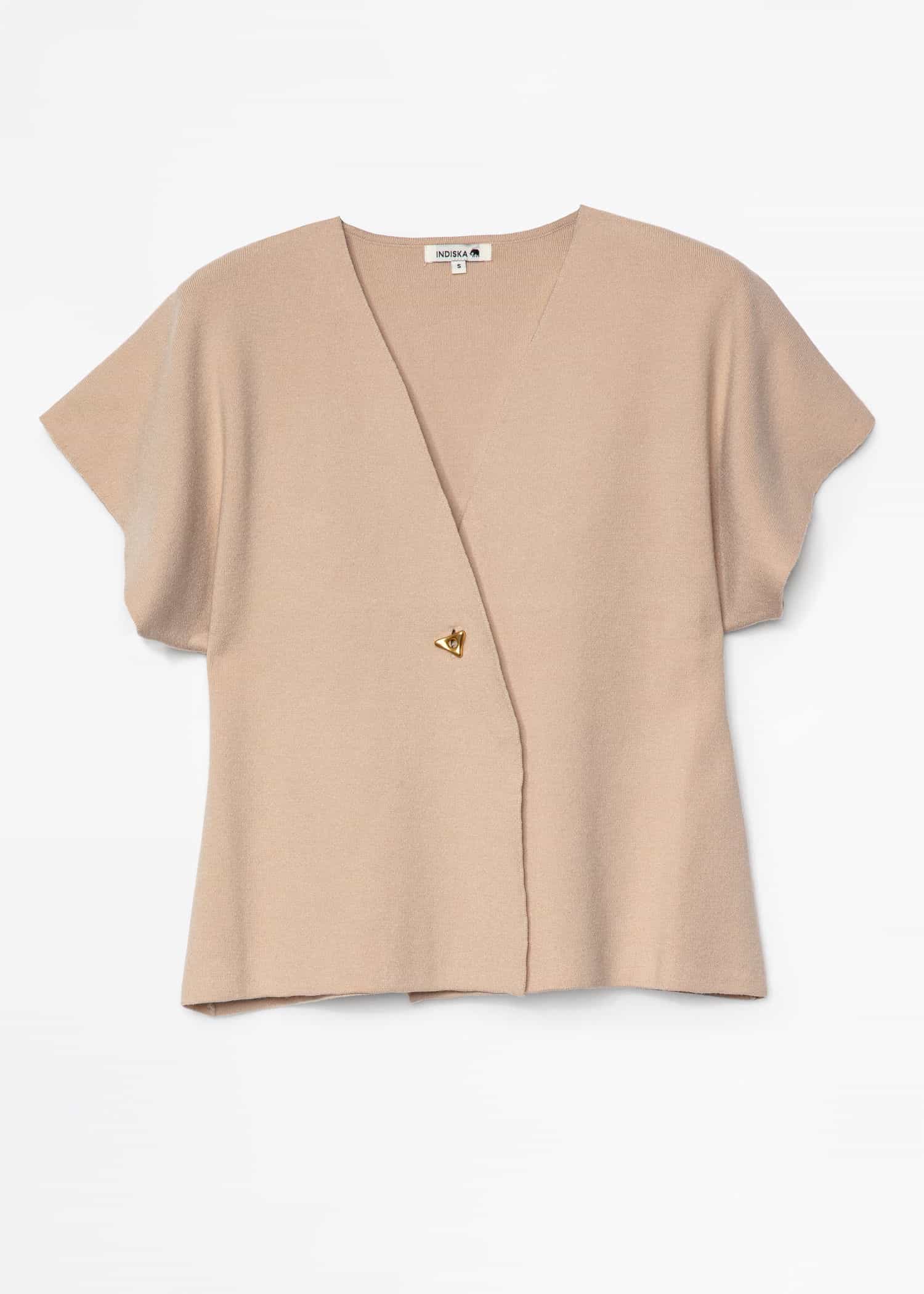 VENDELA Finstrikket kardigan - Beige 5 - Indiska