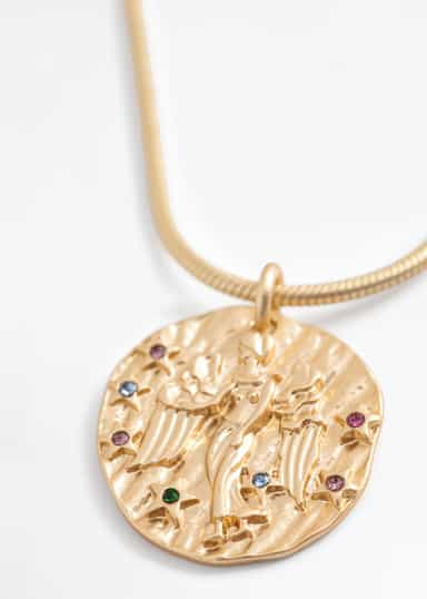 ZODIAC Halsband med stjärntecken - Jungfrun - Annan 1 - Indiska