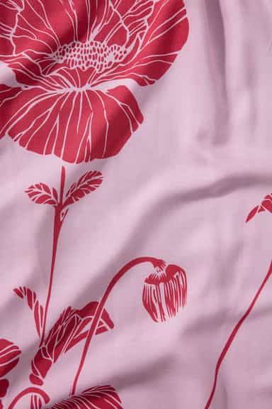 KAMRYN Rosa blommig tunika - Rosa 2 - Indiska
