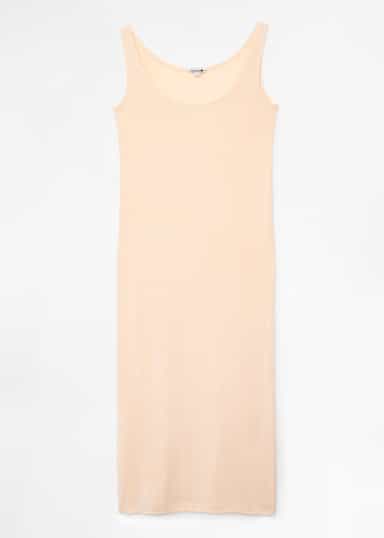 SANNE Pitkä musta perusmekko - Beige 1 - Indiska