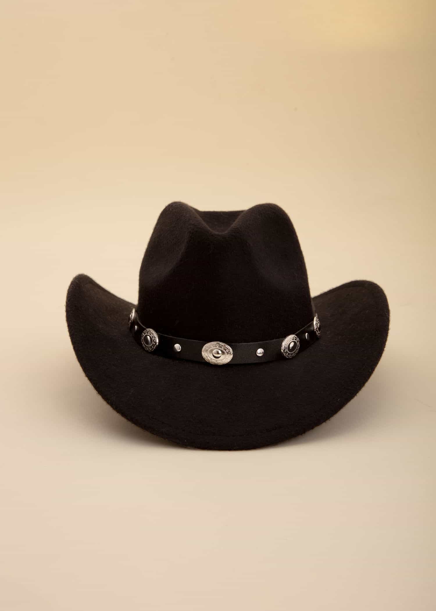 COWBOY Musta cowboy-hattu - Musta 3 - Indiska