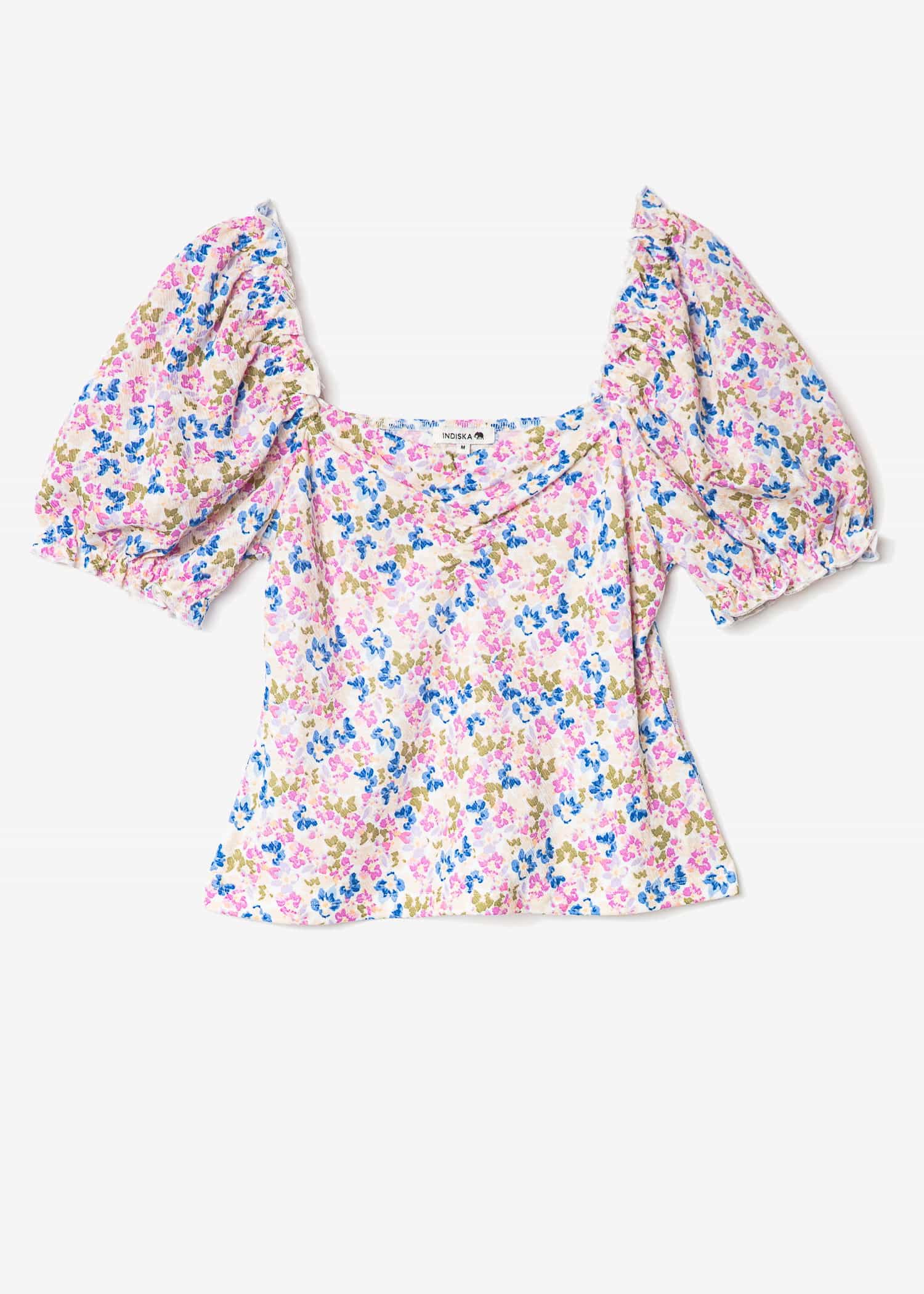 PERLA Kuviollinen jersey-toppi - Multi 1 - Indiska