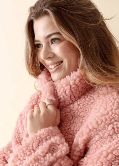 ROSA Rosa teddyjacka - Rosa 5 - Indiska