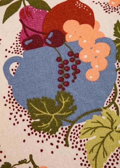 Cotton Mønstret putetrekk  - Multi 3 - Indiska