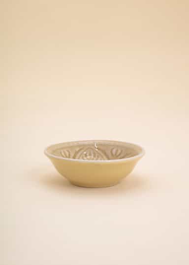 MASA Kuviollinen pikkukulho - Beige 2 - Indiska