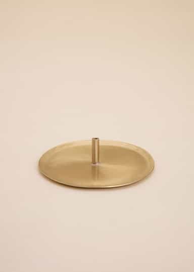BRASS Messinkinen suitsukepidike - Kulta 1 - Indiska