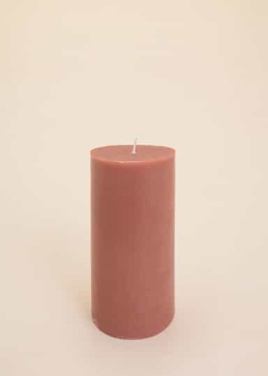 Block Rosa blokklys 70x150 mm - Rosa 1 - Indiska