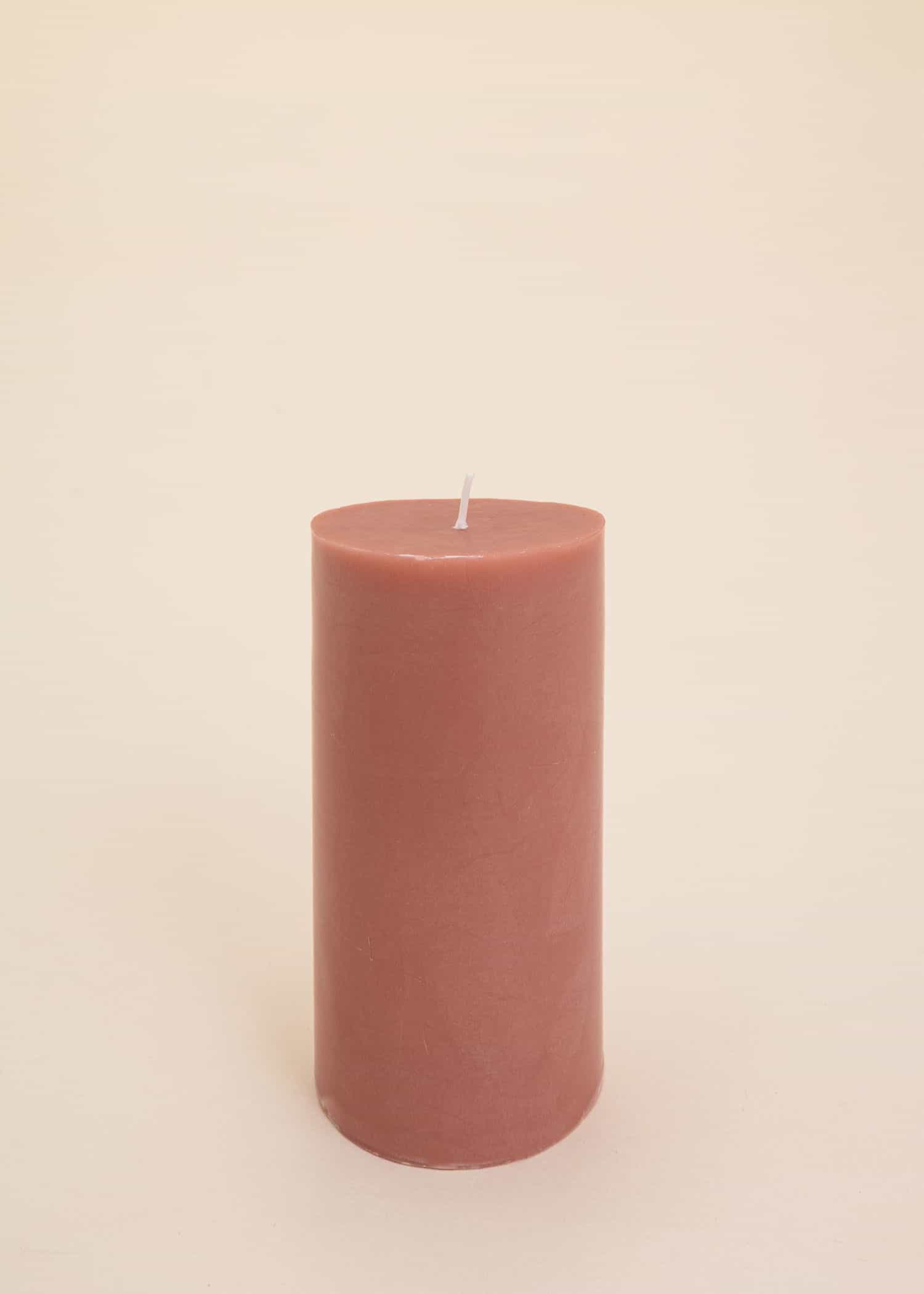 Block Rosa blokklys 70x150 mm - Rosa 1 - Indiska
