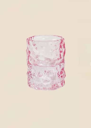 CLARA Glasslysestake - Rosa 1 - Indiska