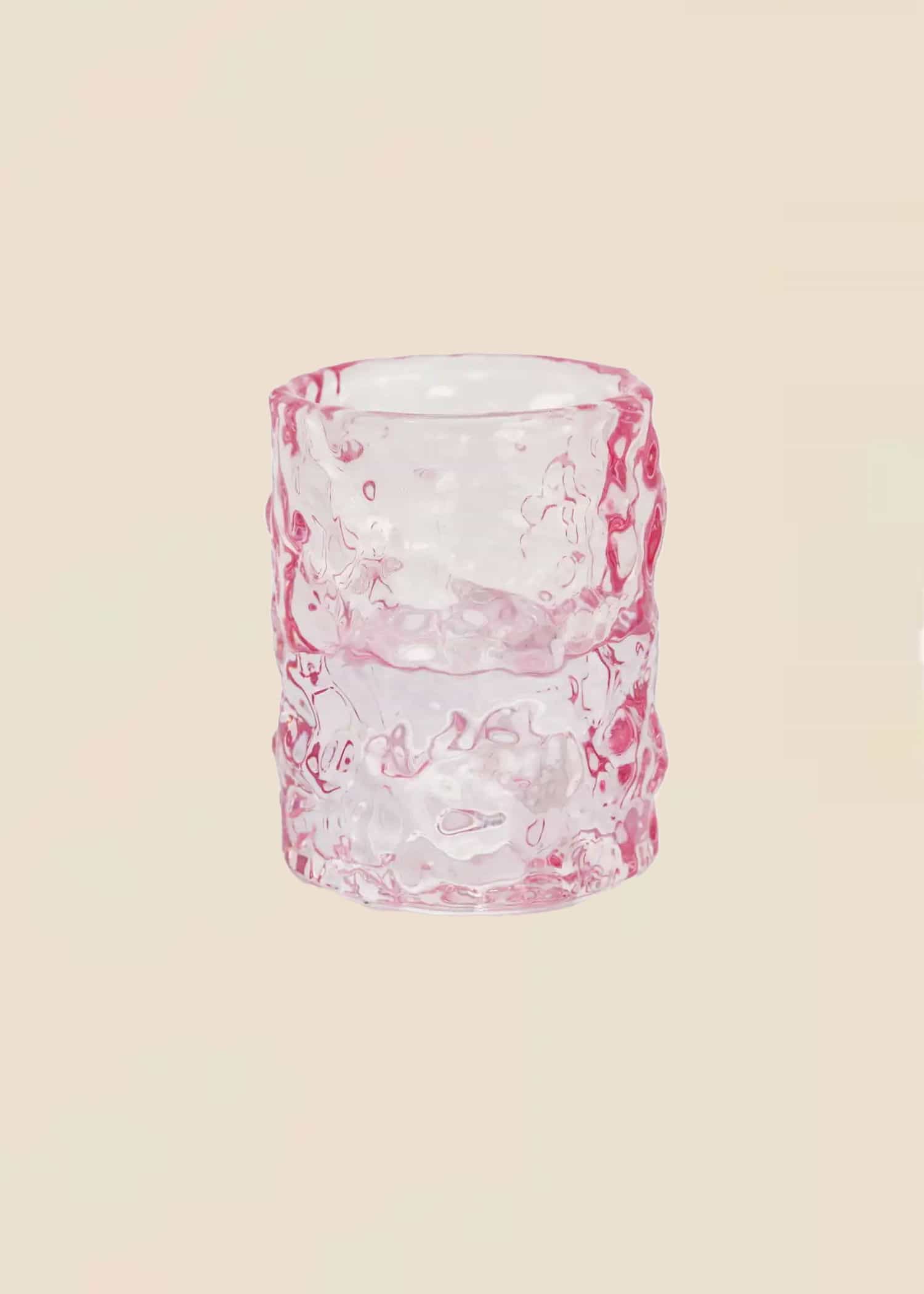 CLARA Glasslysestake - Rosa 1 - Indiska