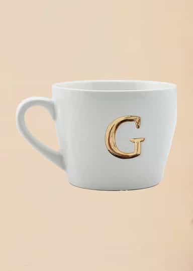 MO1 Mugg med bokstav - G NO - Indiska