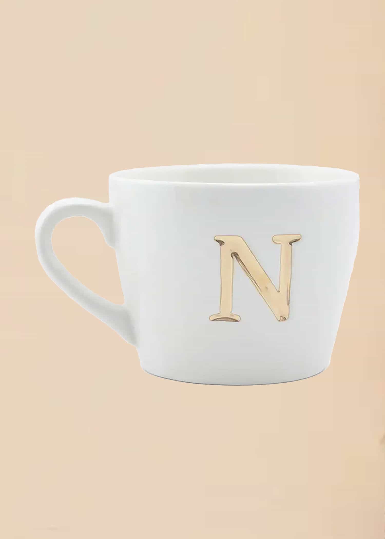 MO1 Mugg med bokstav - N NO - Indiska