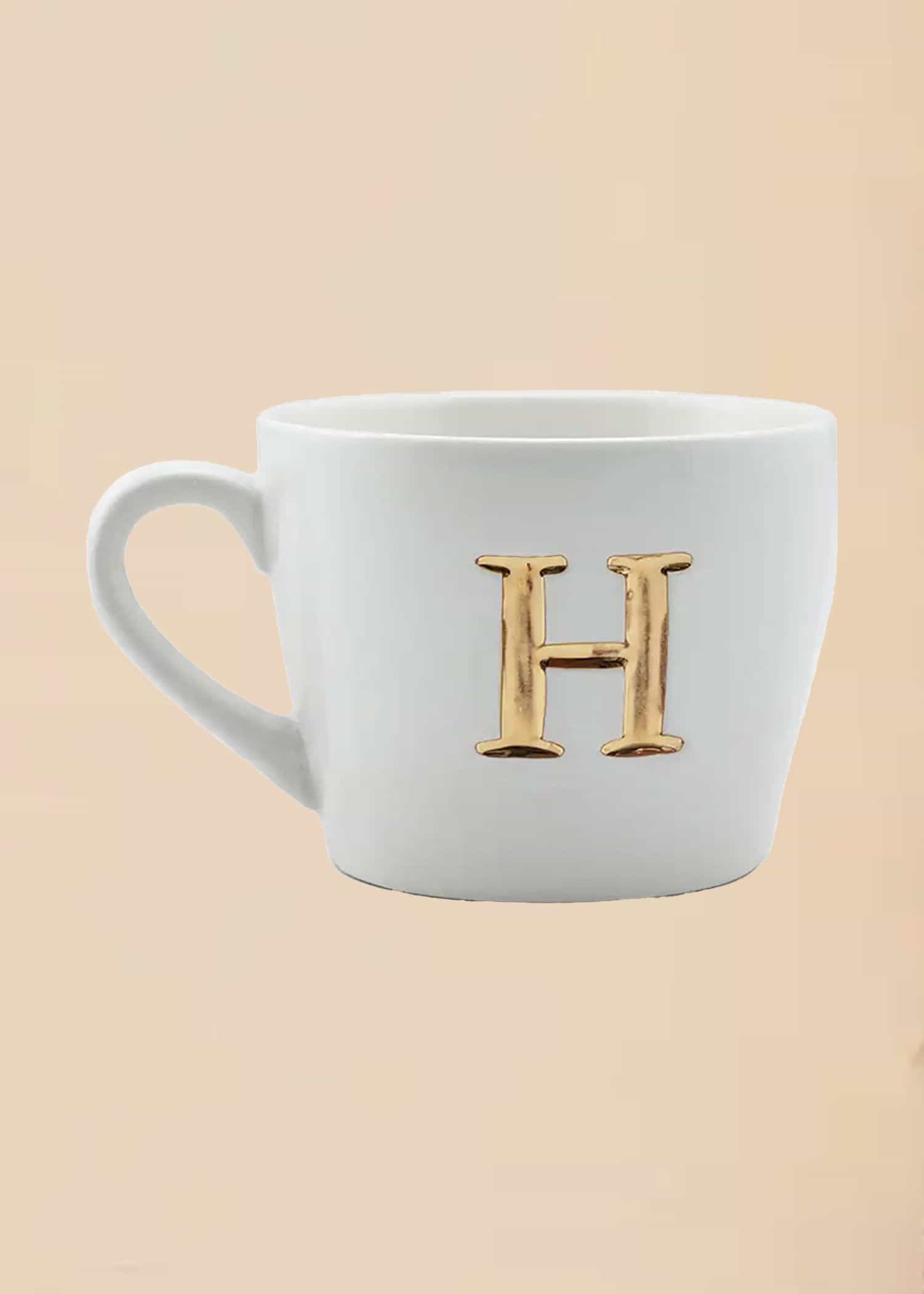 MO1 Mugg med bokstav - H NO - Indiska