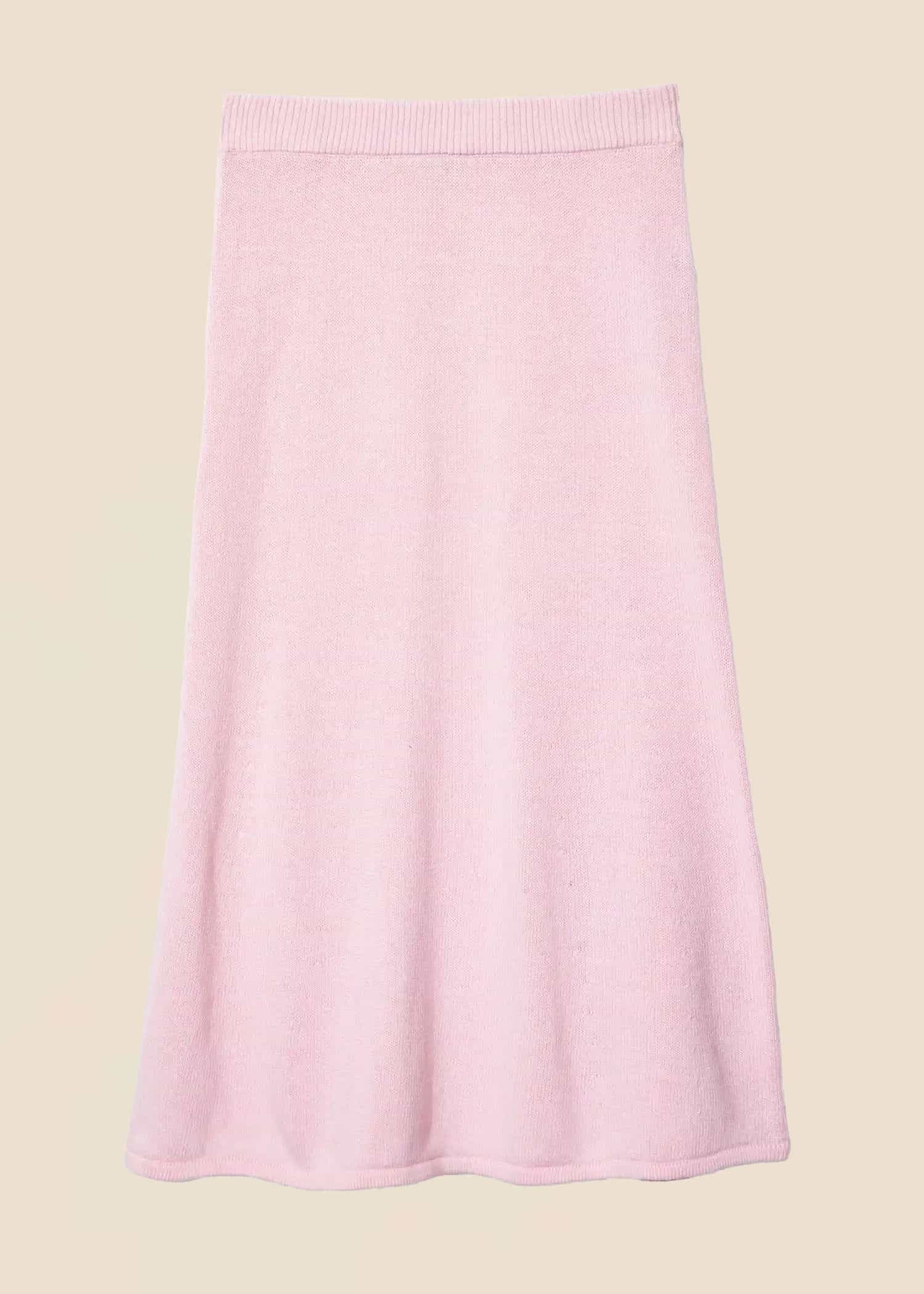 Lana Rosa strikket skjørt - Rosa 1 - Indiska