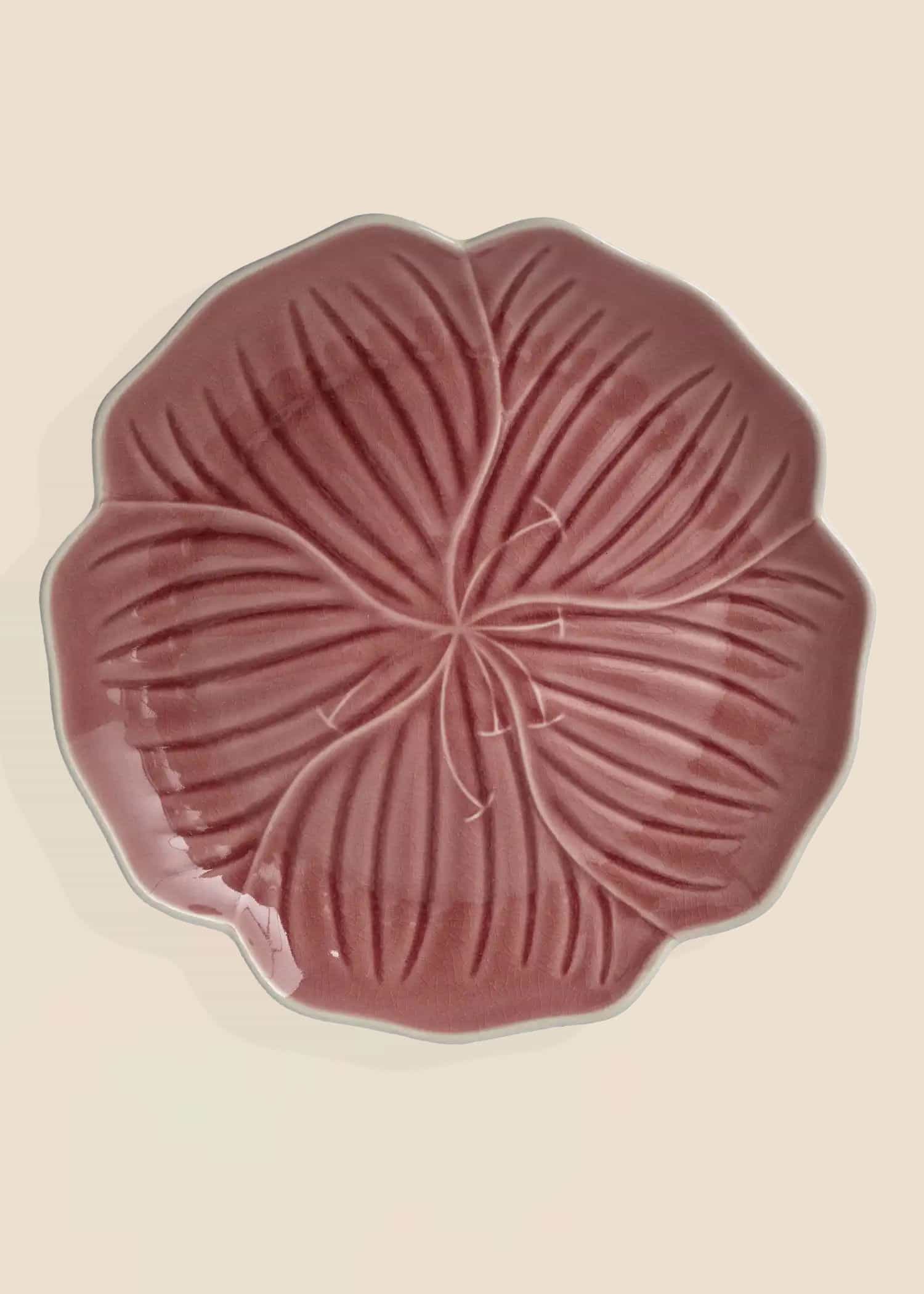 FLOWER Blomstertallerken - Rosa 1 - Indiska