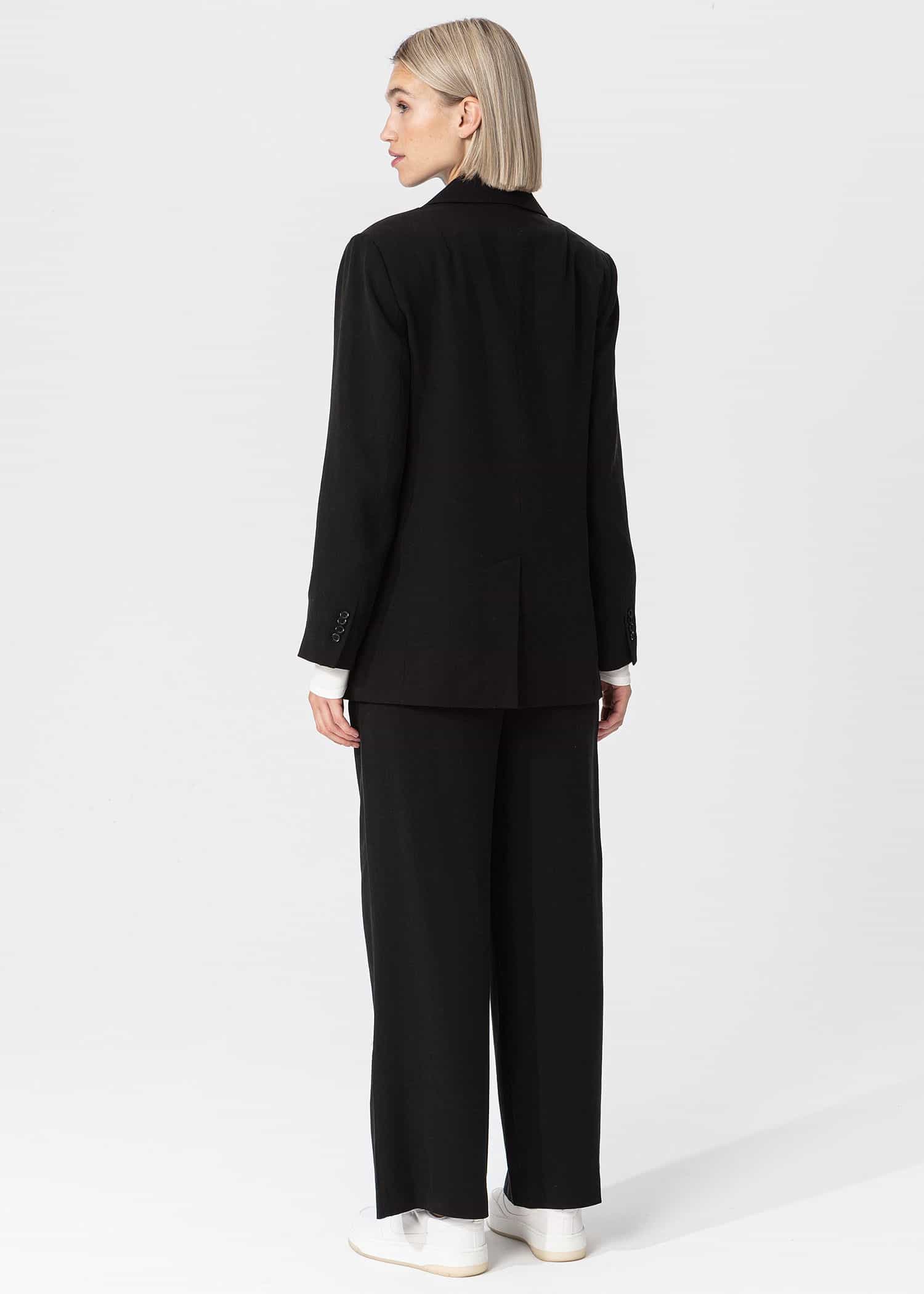 EBBA Svart blazer - Svart 3 - Indiska