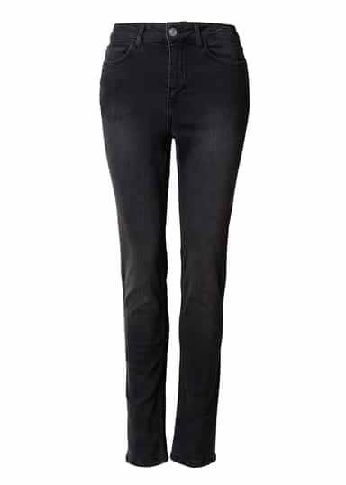 GRACE Smala jeans med stretch - Grå 1 - Indiska