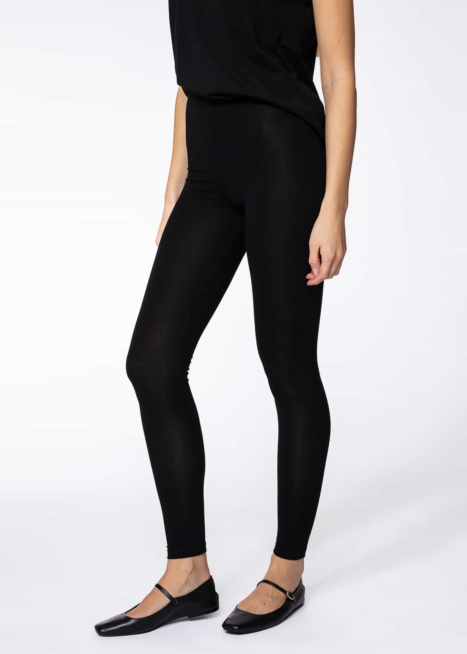 LEGGINGS Svarta leggings - Svart 2 - Indiska