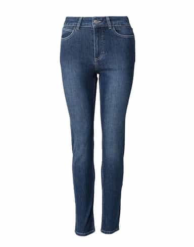 GRACE Blå jeans med stretch - Blå 5 - Indiska