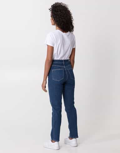 GRACE Blå jeans med stretch - Blå 3 - Indiska