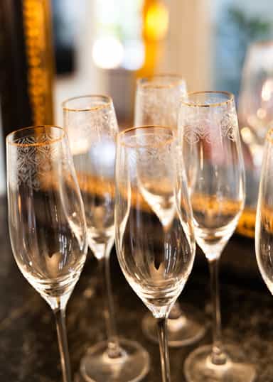 SARRAH Champagneglas i kristall - Multi 2 - Indiska