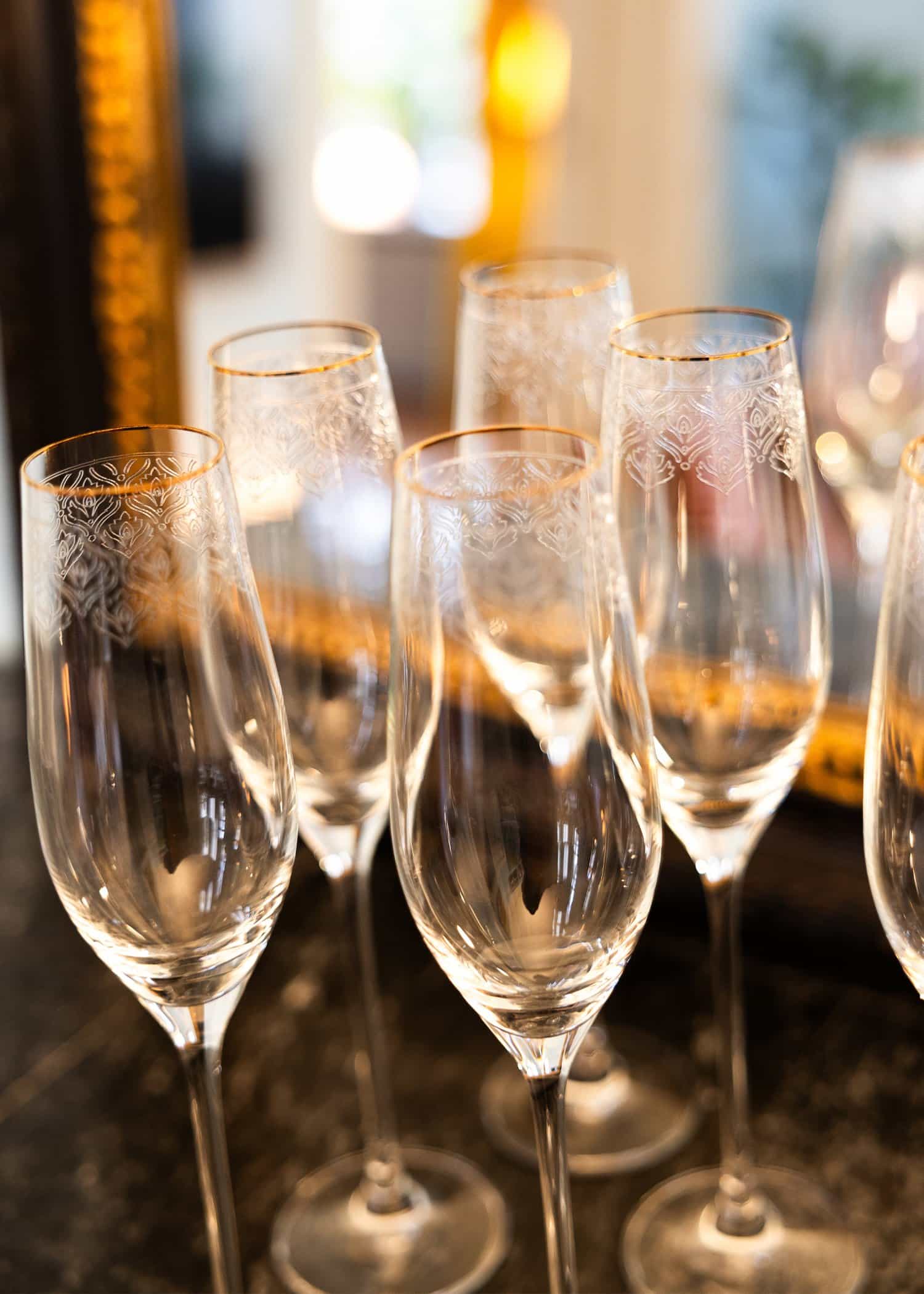 SARRAH Champagneglas i kristall - Multi 2 - Indiska