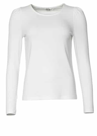 GWEN Pitkähihainen jersey-yläosa - Valkoinen 1 - Indiska