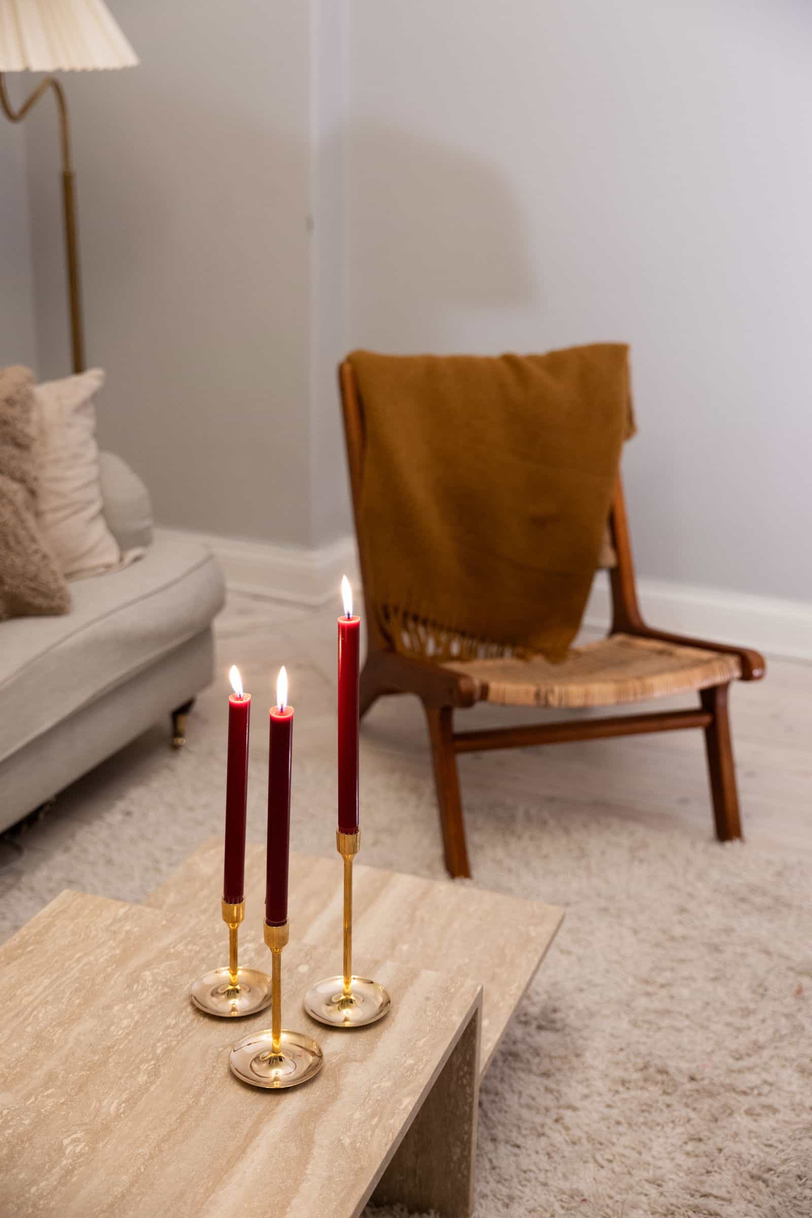 Nilgiri Brunt teppe med frynser - Beige 2 - Indiska
