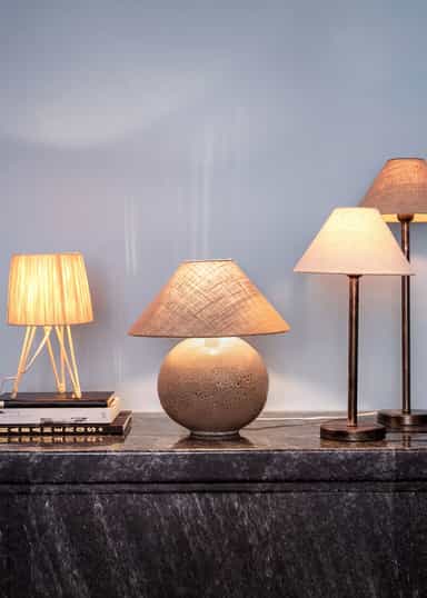 STEN Sten table lamp 38 cm - Musta 3 - Indiska