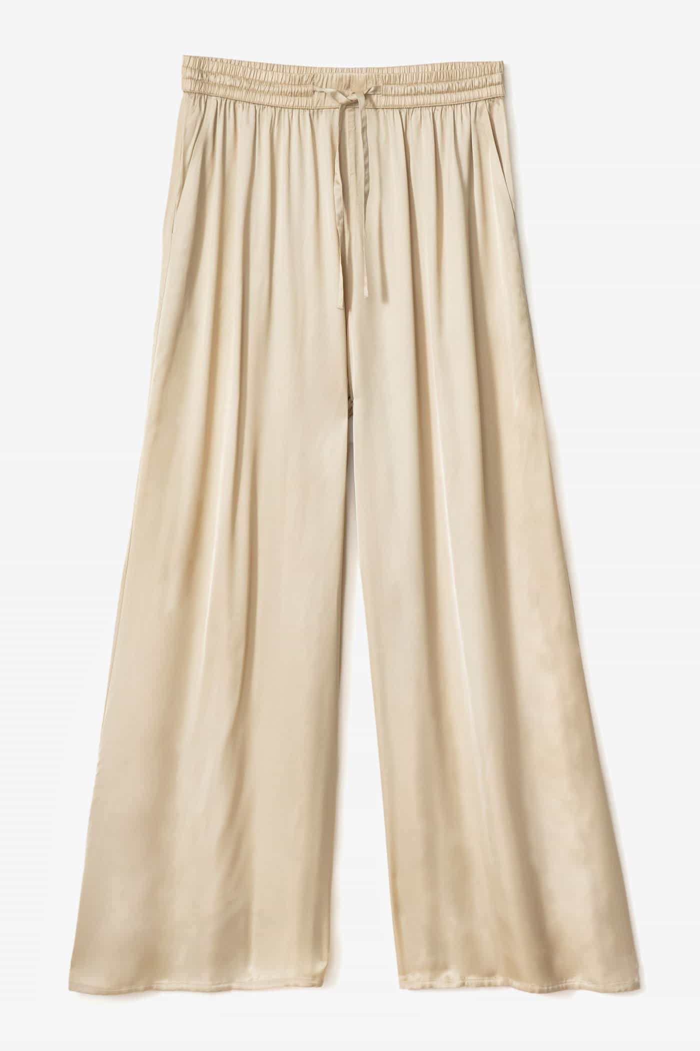 Robyn Wide trousers - Beige 1 - Indiska