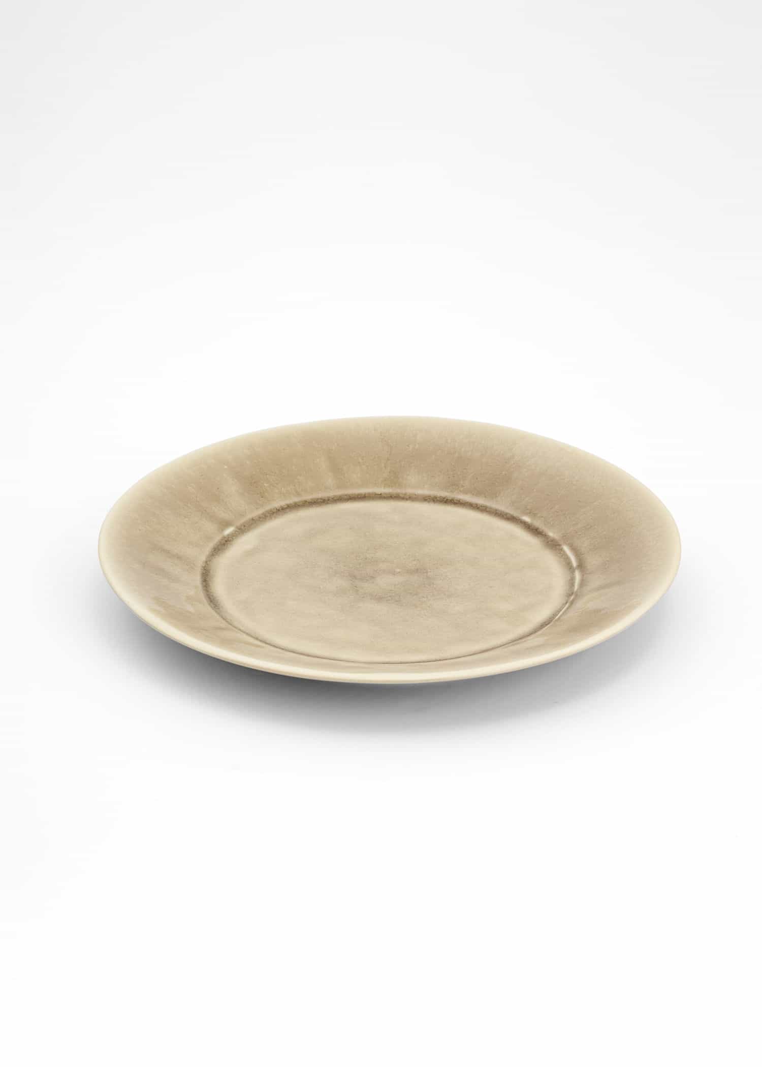 MATHILDA Tallrik i stengods - Beige 1 - Indiska