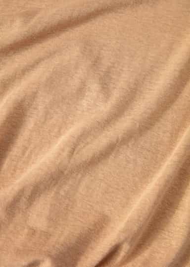 LISA Beige T-paita pellavasekoitetta - Beige 5 - Indiska