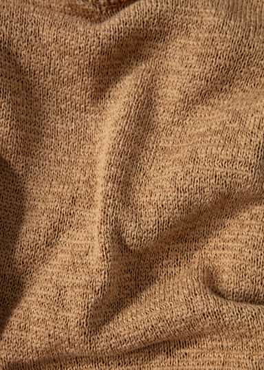 NICOLETTA Trumpettihihainen neulepusero - Beige 2 - Indiska