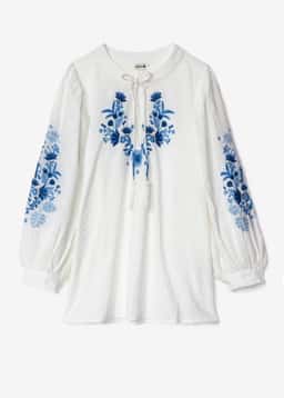 INA BLOUSE - BLUE