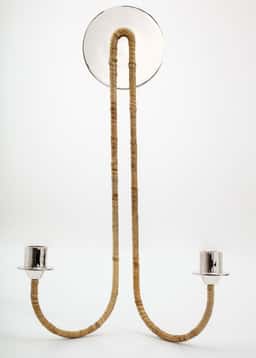 OLGA WALL SCONCE - Silver