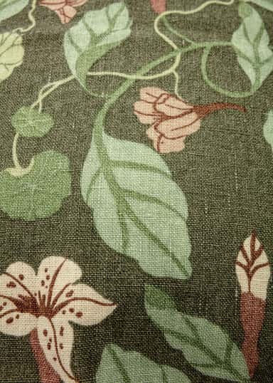 LIN Pellavatyynynpäällinen - Vihreä 2 - Indiska